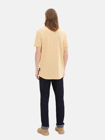 TOM TAILOR DENIM T-Shirt in Braun