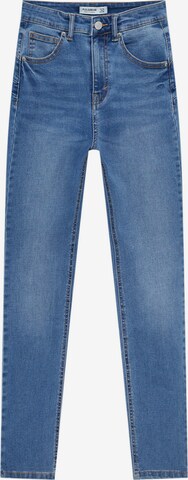 Jean Pull&Bear en bleu : devant