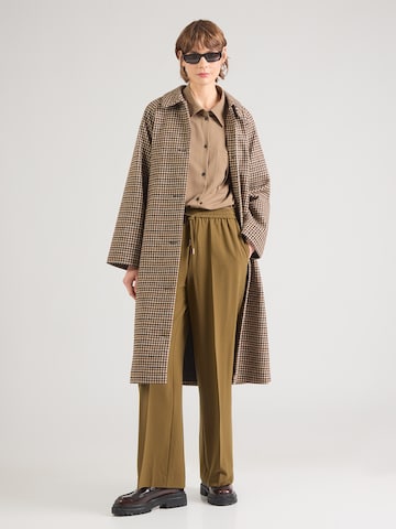 žalia ABOUT YOU Standartinis Kelnės su kantu 'Melody'