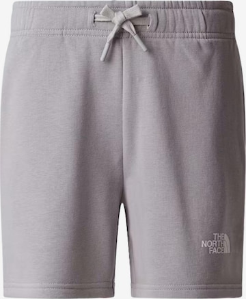 Regular Pantalon 'THE NORTH FACE kids TEEN SIMPLE DOME LT SHT PANTALOCINO' THE NORTH FACE en gris : devant