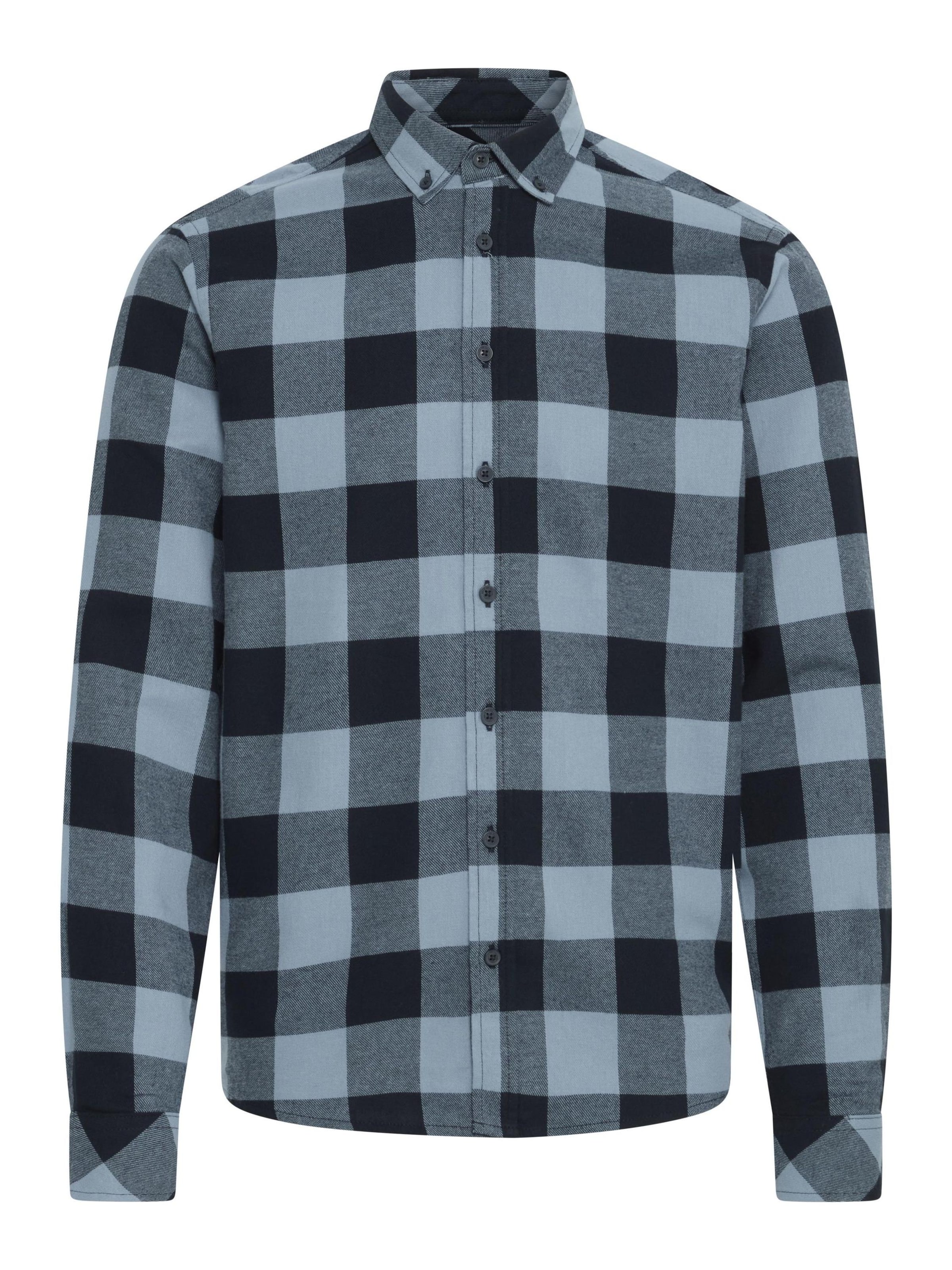 BLEND - Regular Fit Camisa 'BHBUSTER' em azul: frente