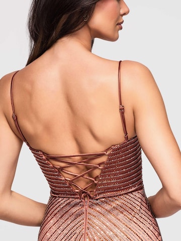 Ombre Evening dress in Red
