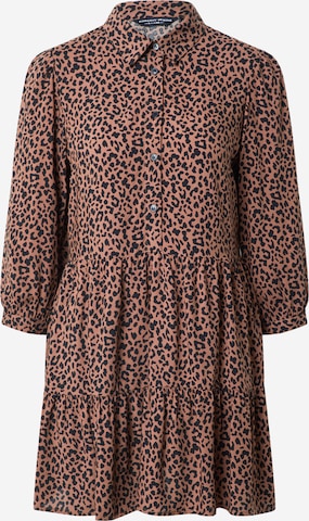 Dorothy Perkins Shirt Dress in Brown: front