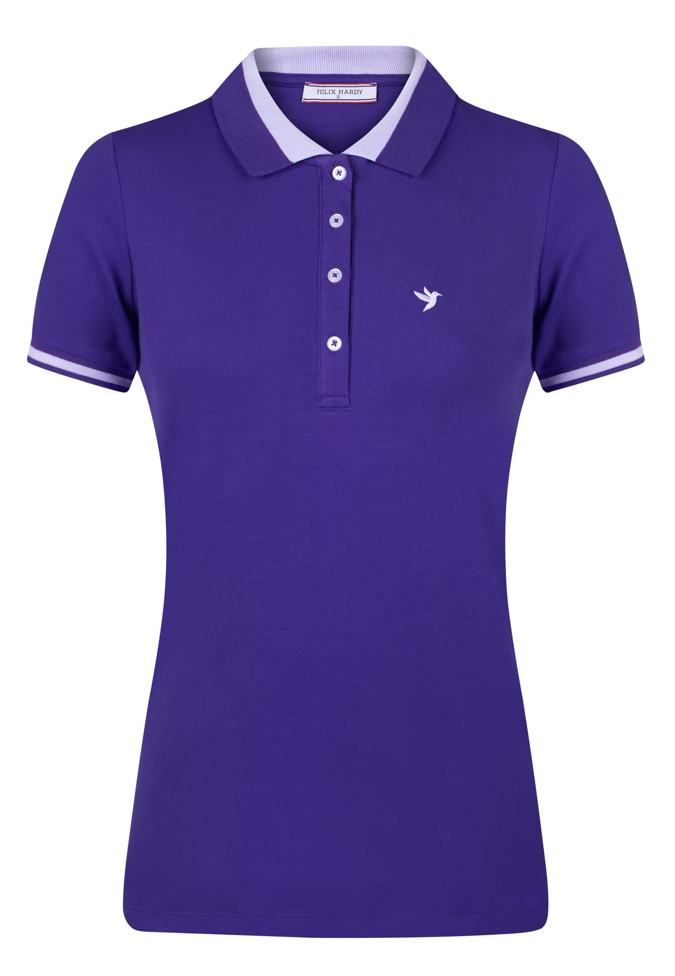 Tricou de la Felix Hardy pe mov: față