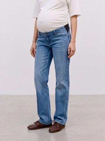 MAMALICIOUS Regular Jeans 'MLCuba' in Blue: front