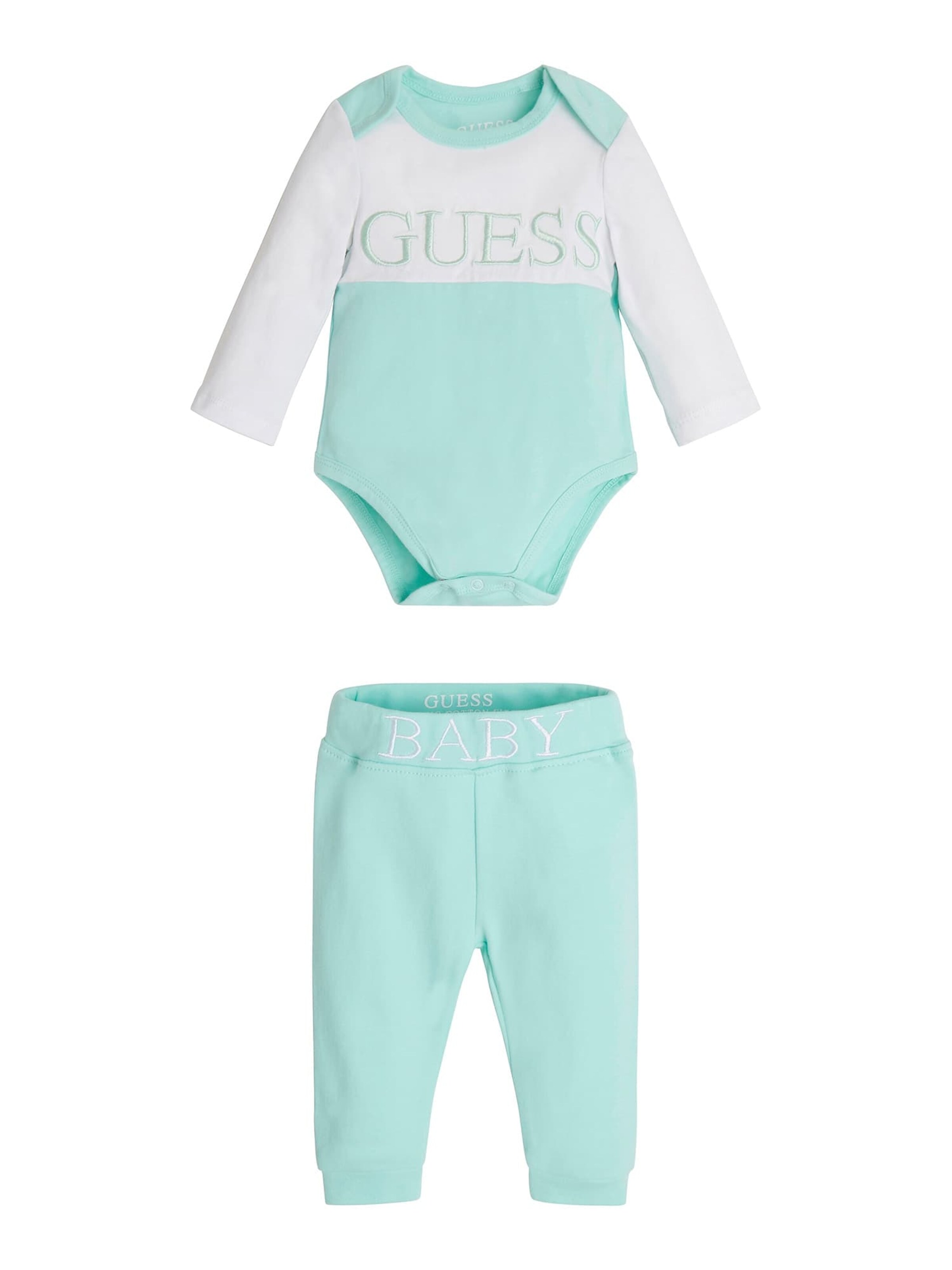 Kinder Bekleidung GUESS Set in Mint - KX55483 Kinder Bekleidung GUESS Set in Mint - KX55483
