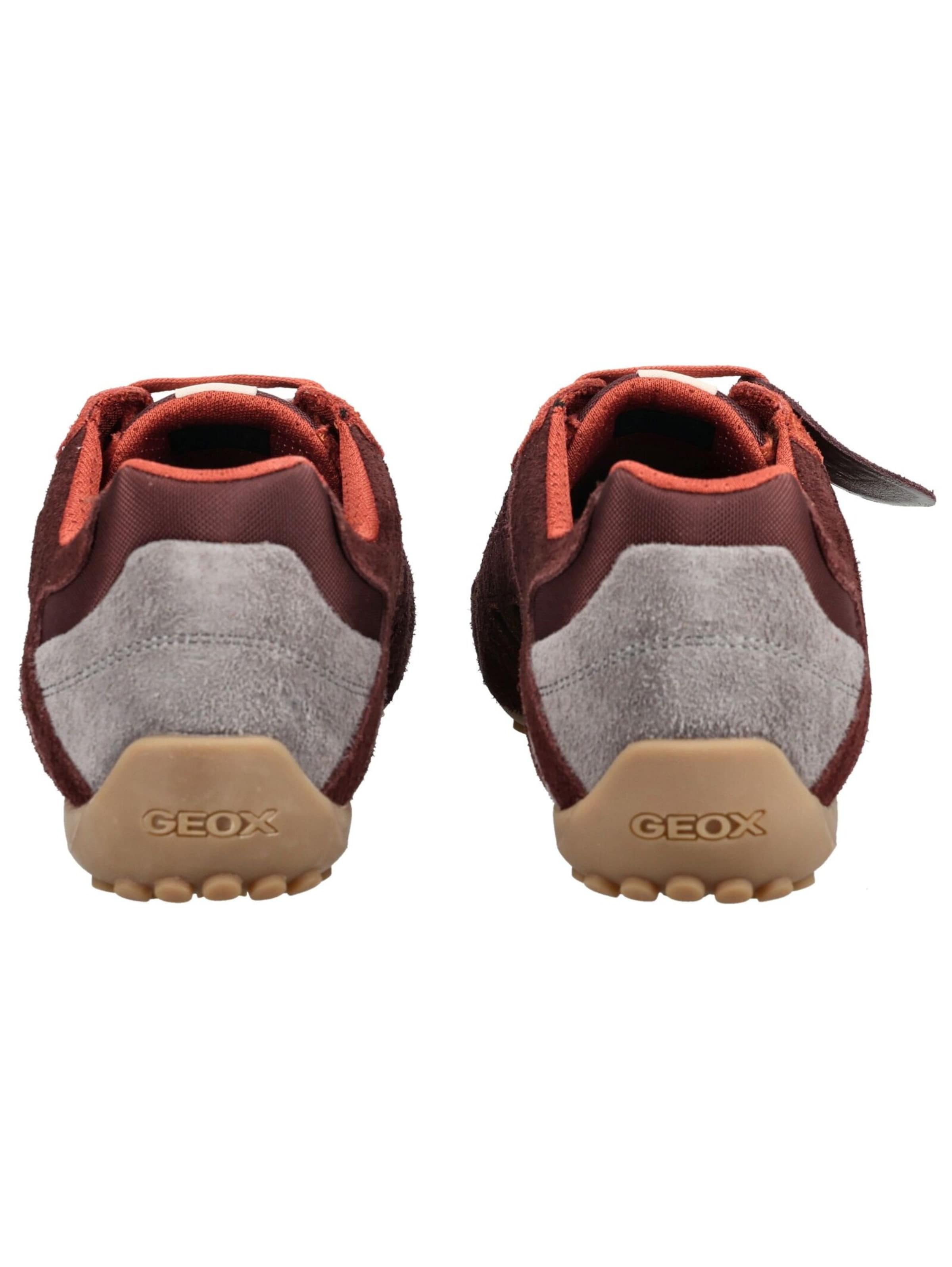 GEOX Platform trainers 'Snake' in Red