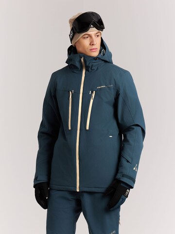 PROTEST Sportjacke 'PRTTIMOTHY'‌‌‌‌‌‌‌‌ in Blau: Vorderseite