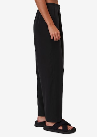 Marc O'Polo DENIM Regular Pleat-Front Pants in Black