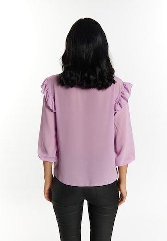 faina - Blusa em roxo