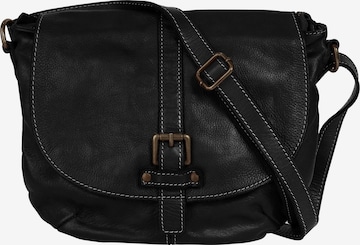 Cluty Umhängetasche in Schwarz: Vorderseite