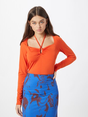 modström - Camiseta 'Barto' en naranja: frente