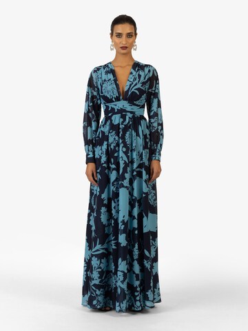Kraimod Evening Dress in Blue: front