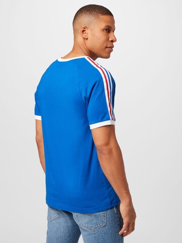 ADIDAS ORIGINALS T-Shirt '3-Stripes' in Blau