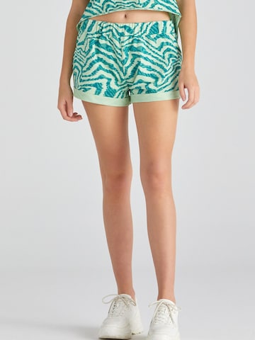 Rockupy Badeshorts 'Sanja'‌‌‌‌ in Grün: Vorderseite