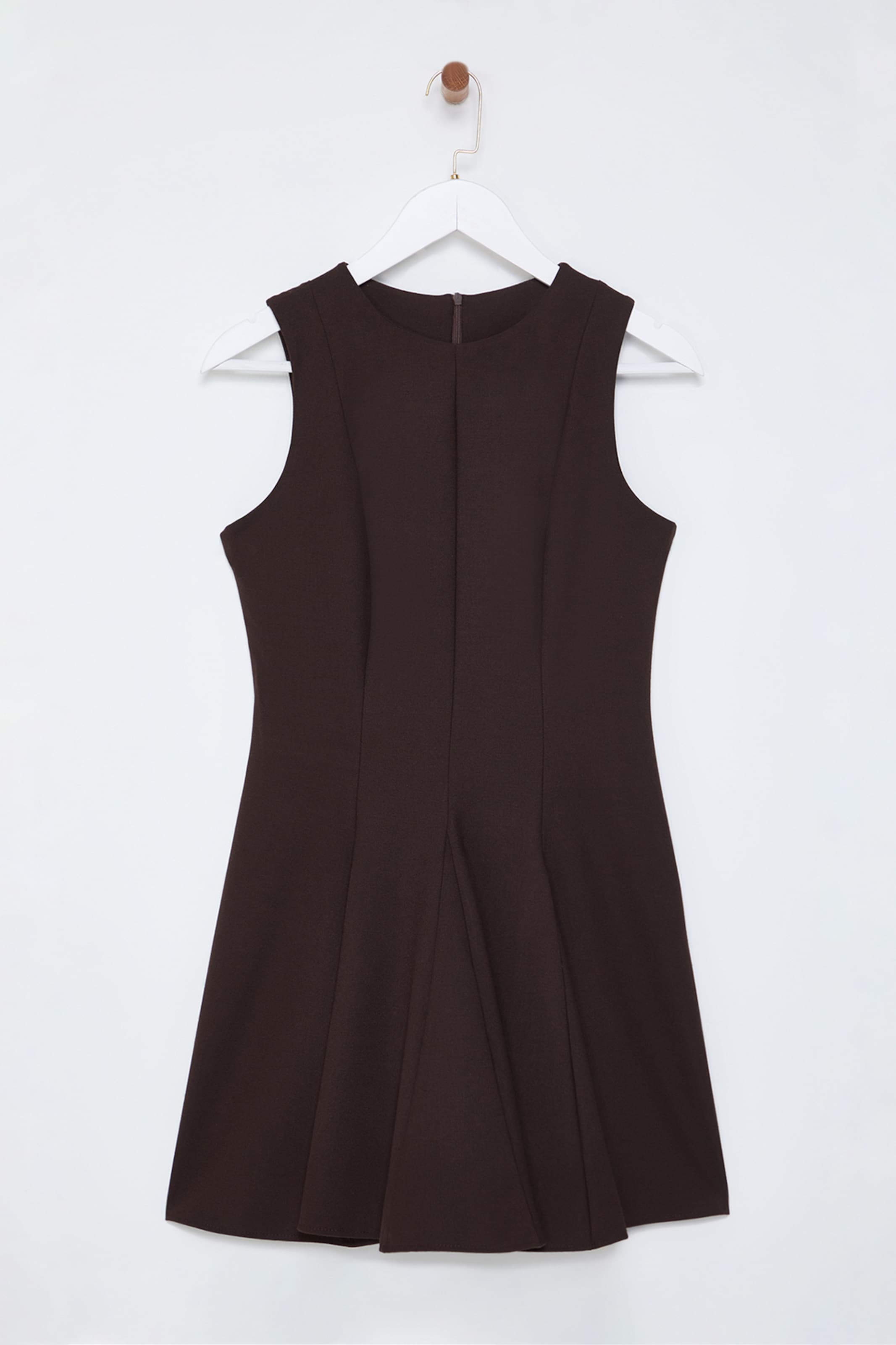 Robe Trendyol en marron : devant