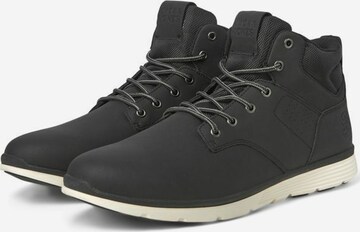 JACK & JONES Schnürboots 'JOINER' in Schwarz