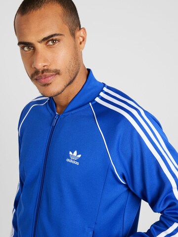 Veste de survêtement 'Adicolor Classic Sst' ADIDAS ORIGINALS en bleu
