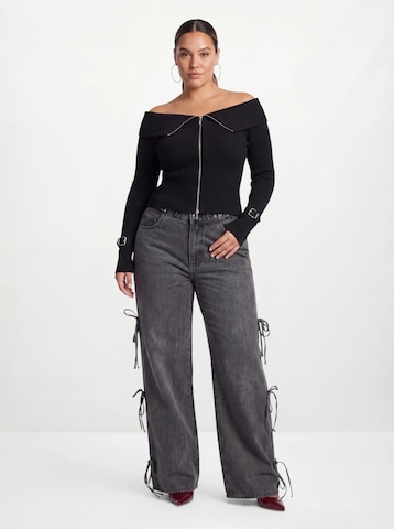 Cardigan 'Salma' Hoermanseder en noir