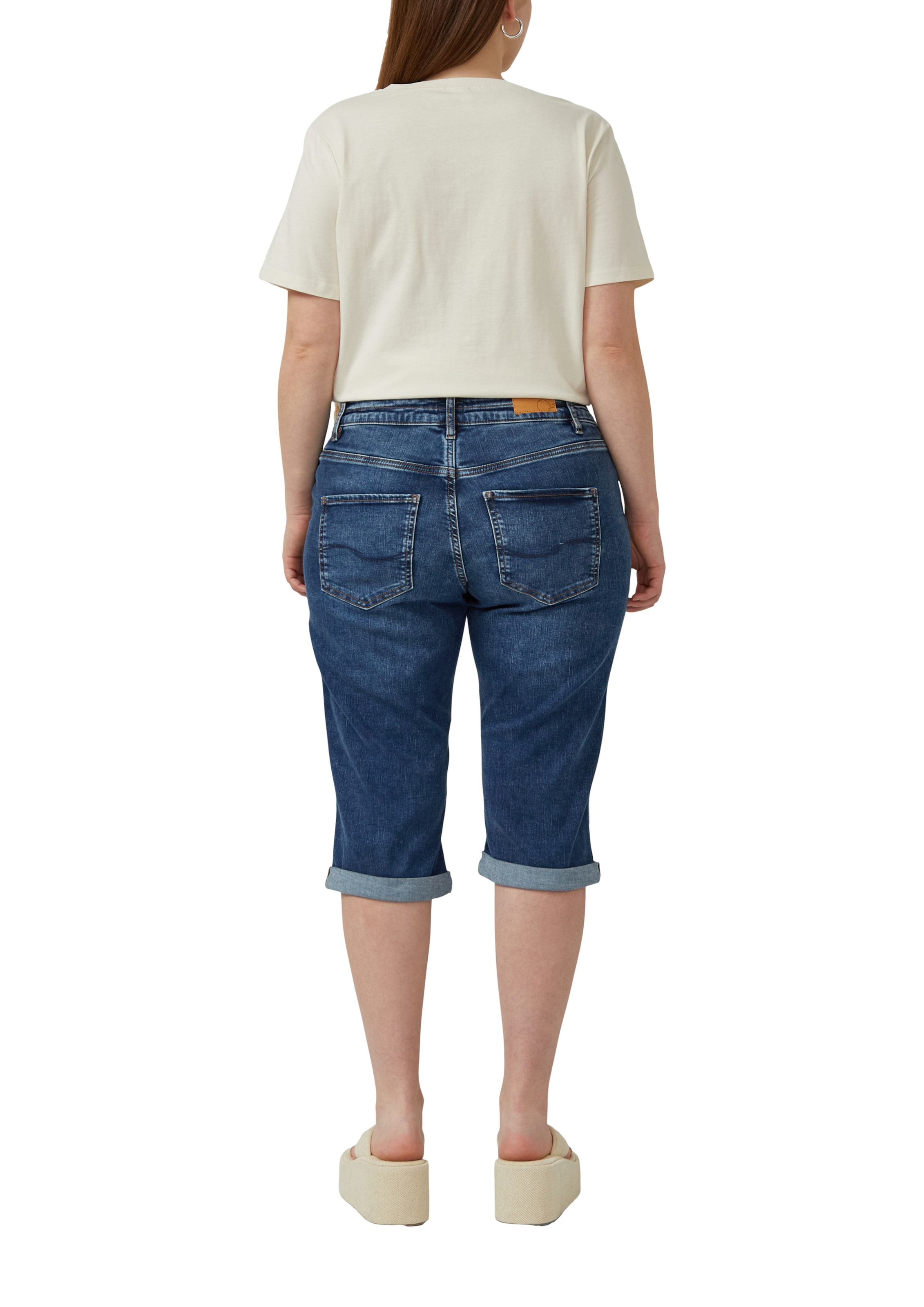 QS Slimfit Jeans in Blauw