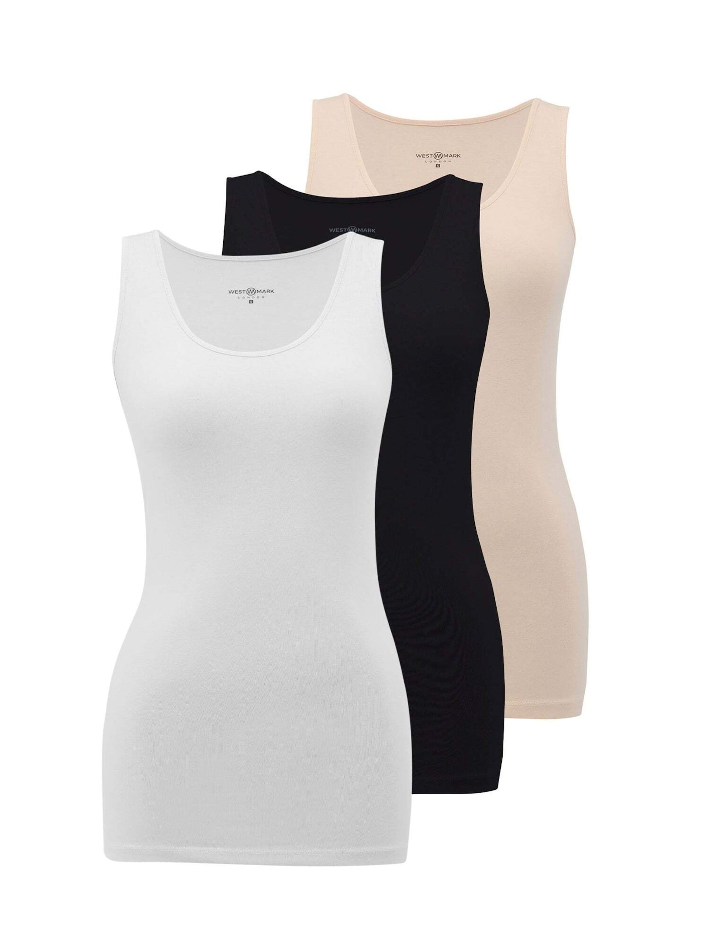 Maglietta intima 'OLIVIA' di WESTMARK LONDON in beige: frontale