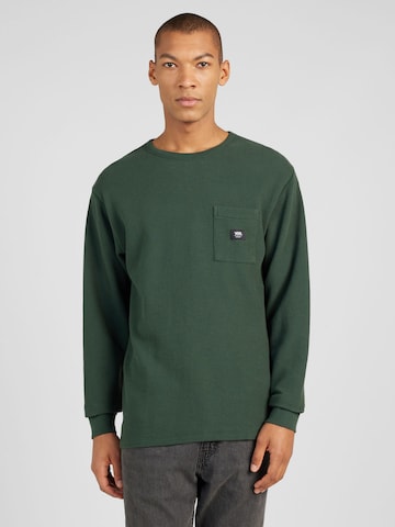 VANS - Camisa 'ALDER' em verde: frente