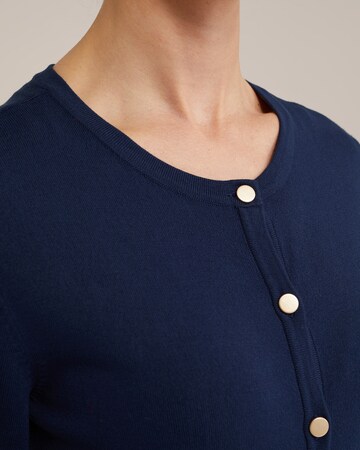 WE Fashion Strickjacke in Blau