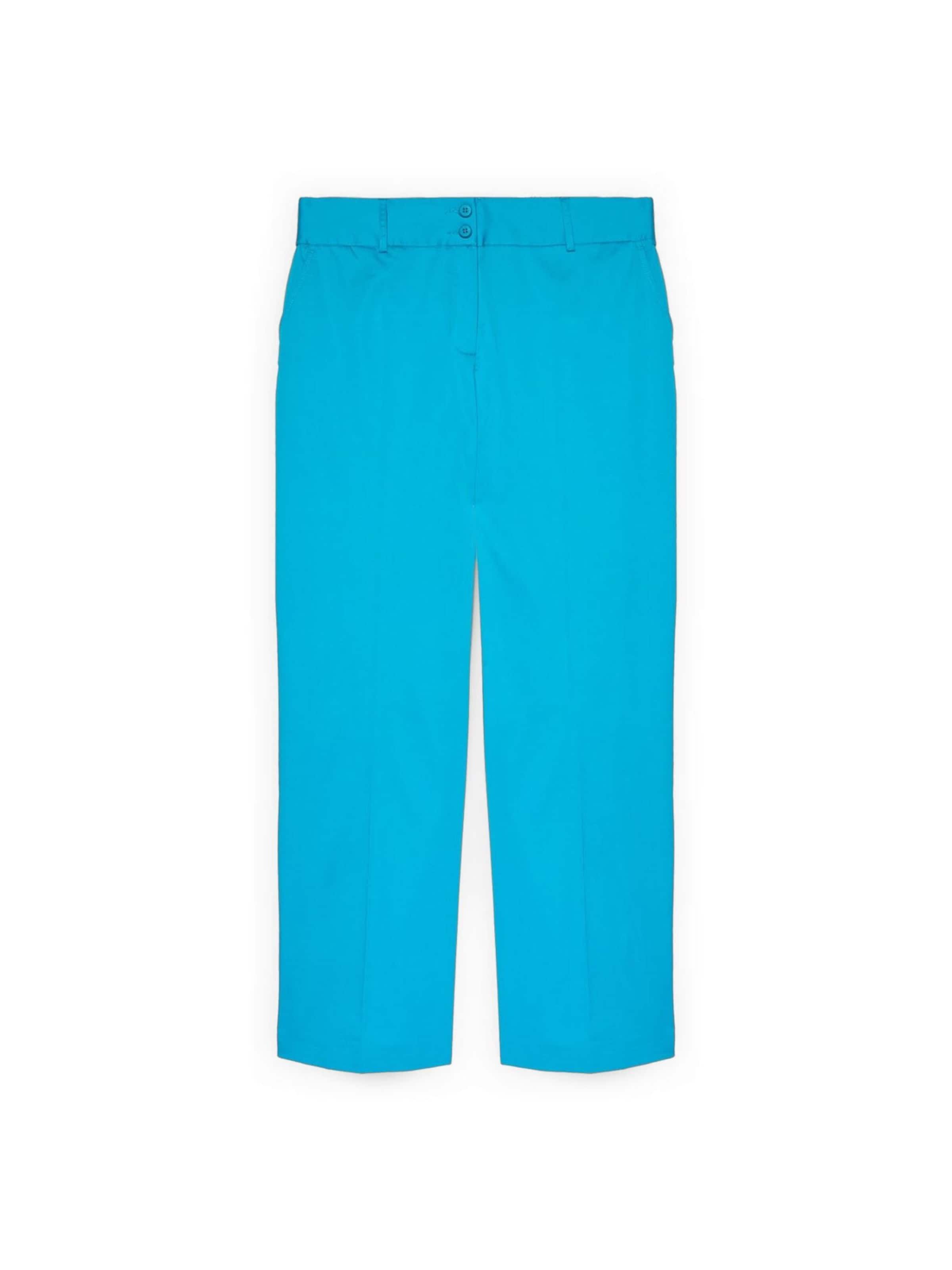 Fiorella Rubino Regular Broek in Blauw: voorkant