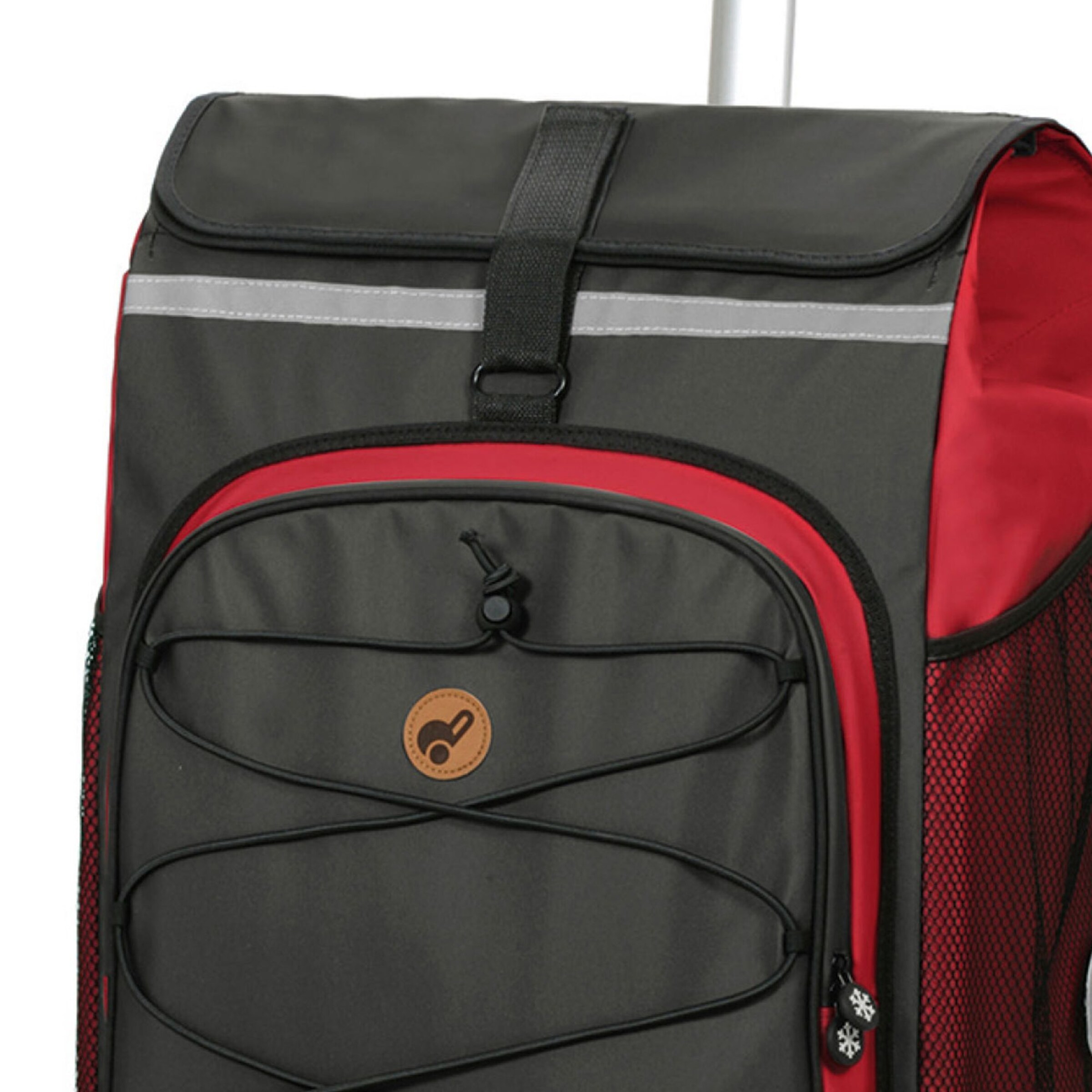 Andersen Shopper Trolley 'Fado 2.0' in Rood