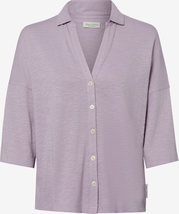 Chemisier Marc O'Polo en violet : devant