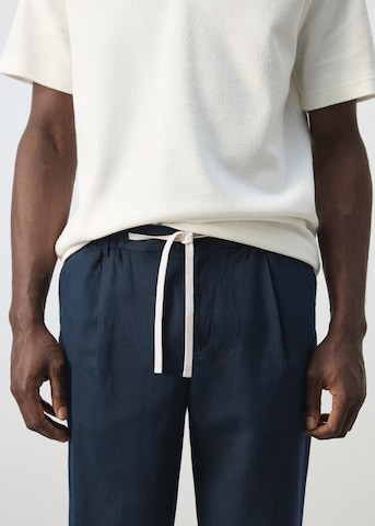 Slimfit Pantaloni con pieghe 'Romelino' di MANGO MAN in blu