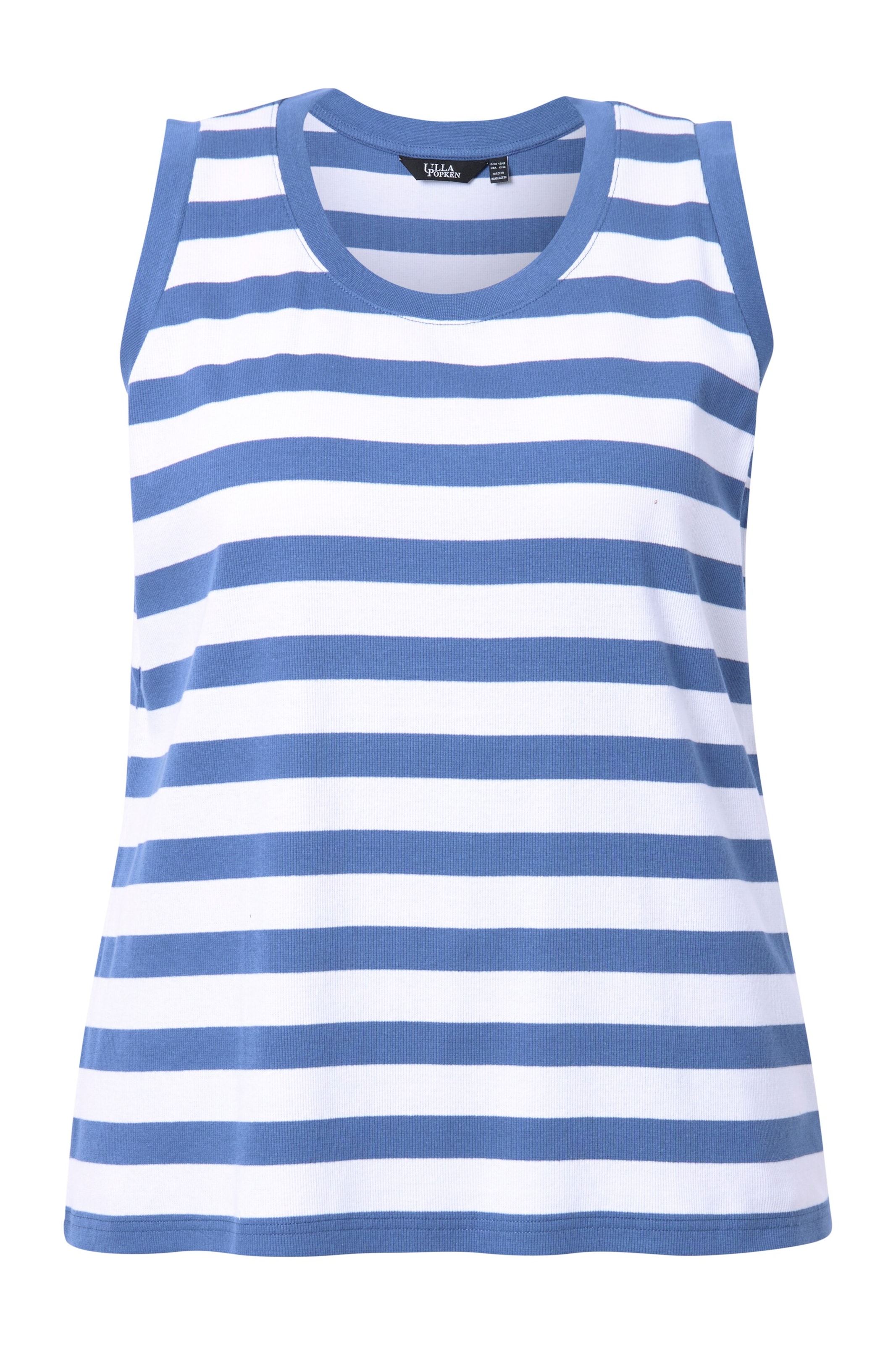 Ulla Popken Top in Blauw: voorkant
