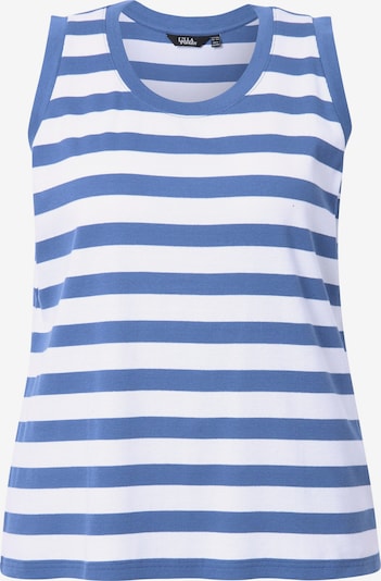 Ulla Popken Toppi värissä sininen / valkoinen, Tuotenäkymä