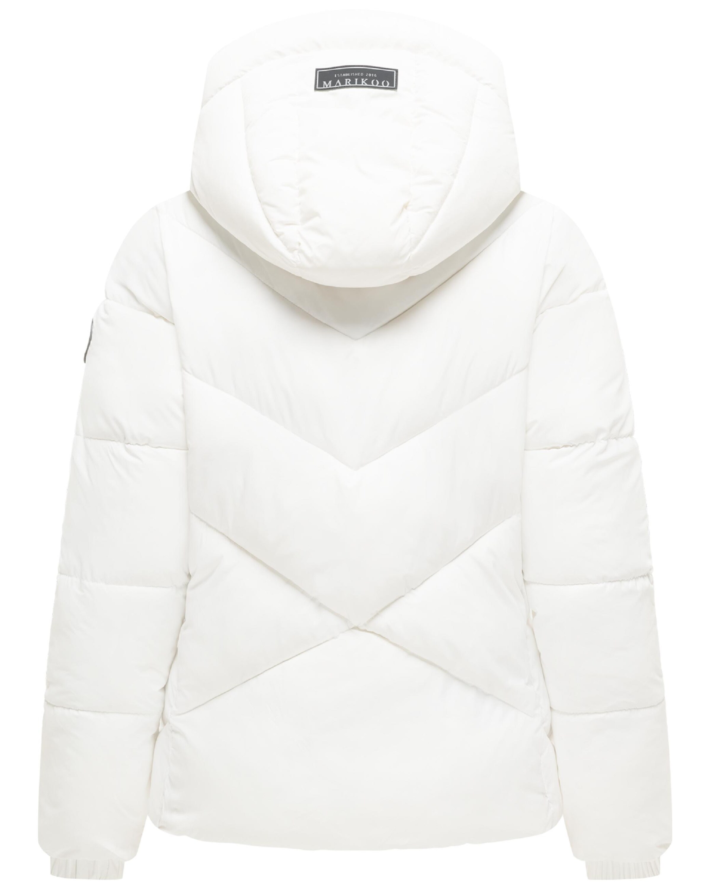 MARIKOO Winter jacket 'Pinaa XVI' in White