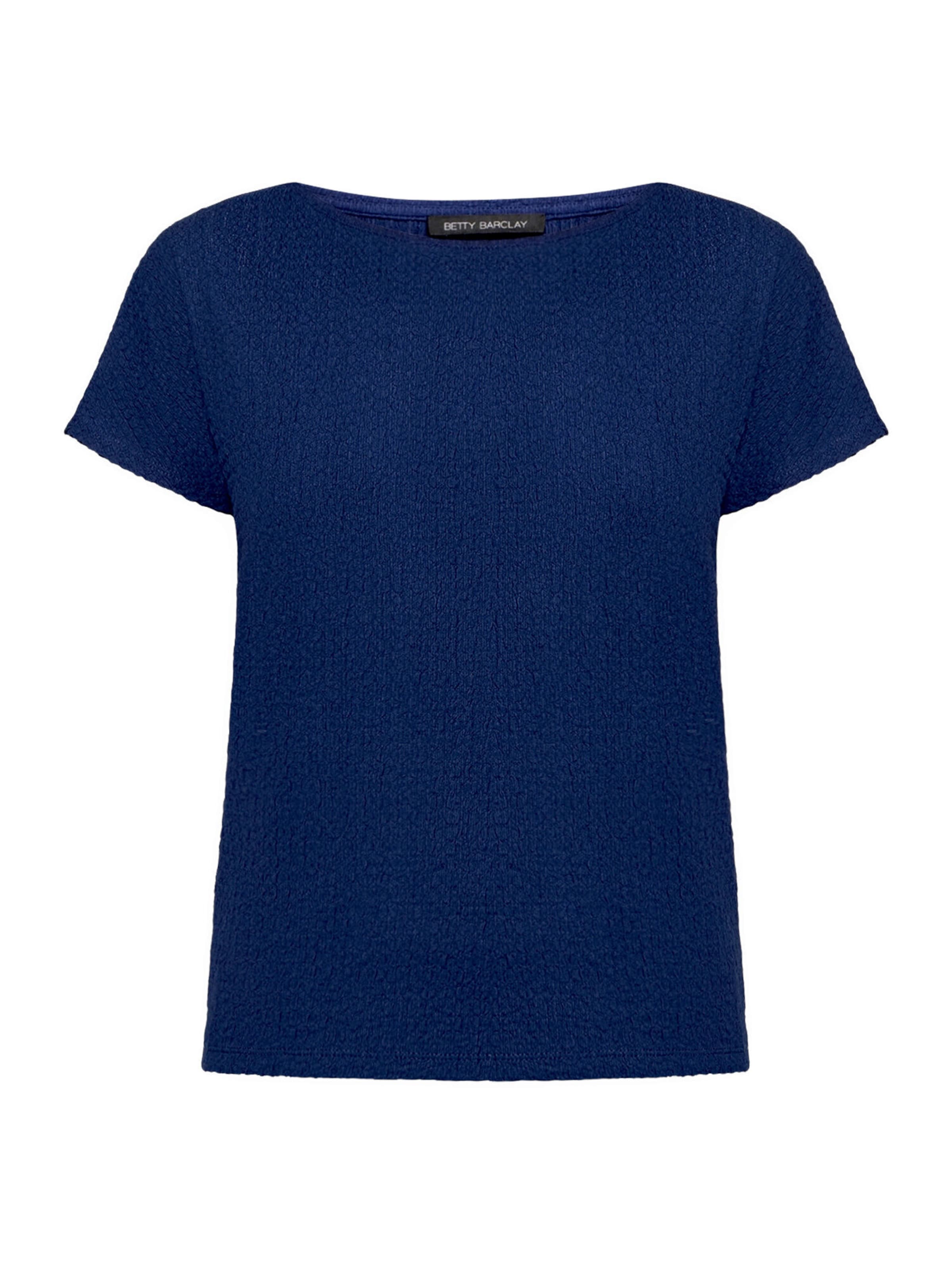 T-shirt Betty Barclay en bleu : devant