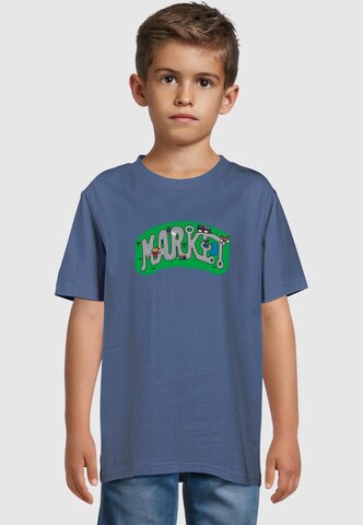 MARKET T-Shirt 'City Streets' in Blau: Vorderseite