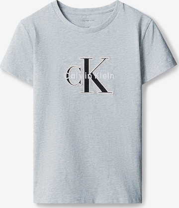 Calvin Klein Jeans T-Shirt 'SEASONAL' in Grau: Vorderseite