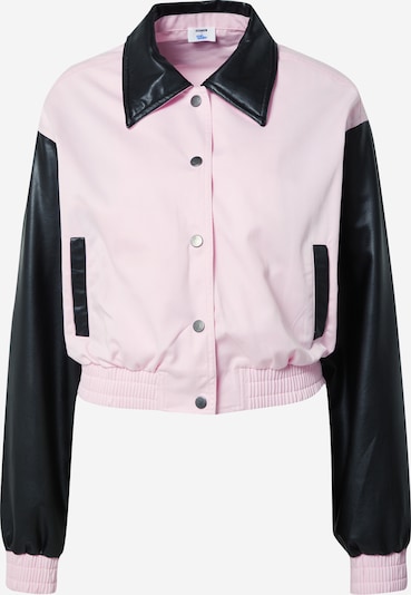 ABOUT YOU x Emili Sindlev Prijelazna jakna 'Manja' u roza / crna, Pregled proizvoda