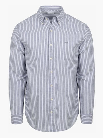 McGREGOR Regular fit Button Up Shirt in Blue: front