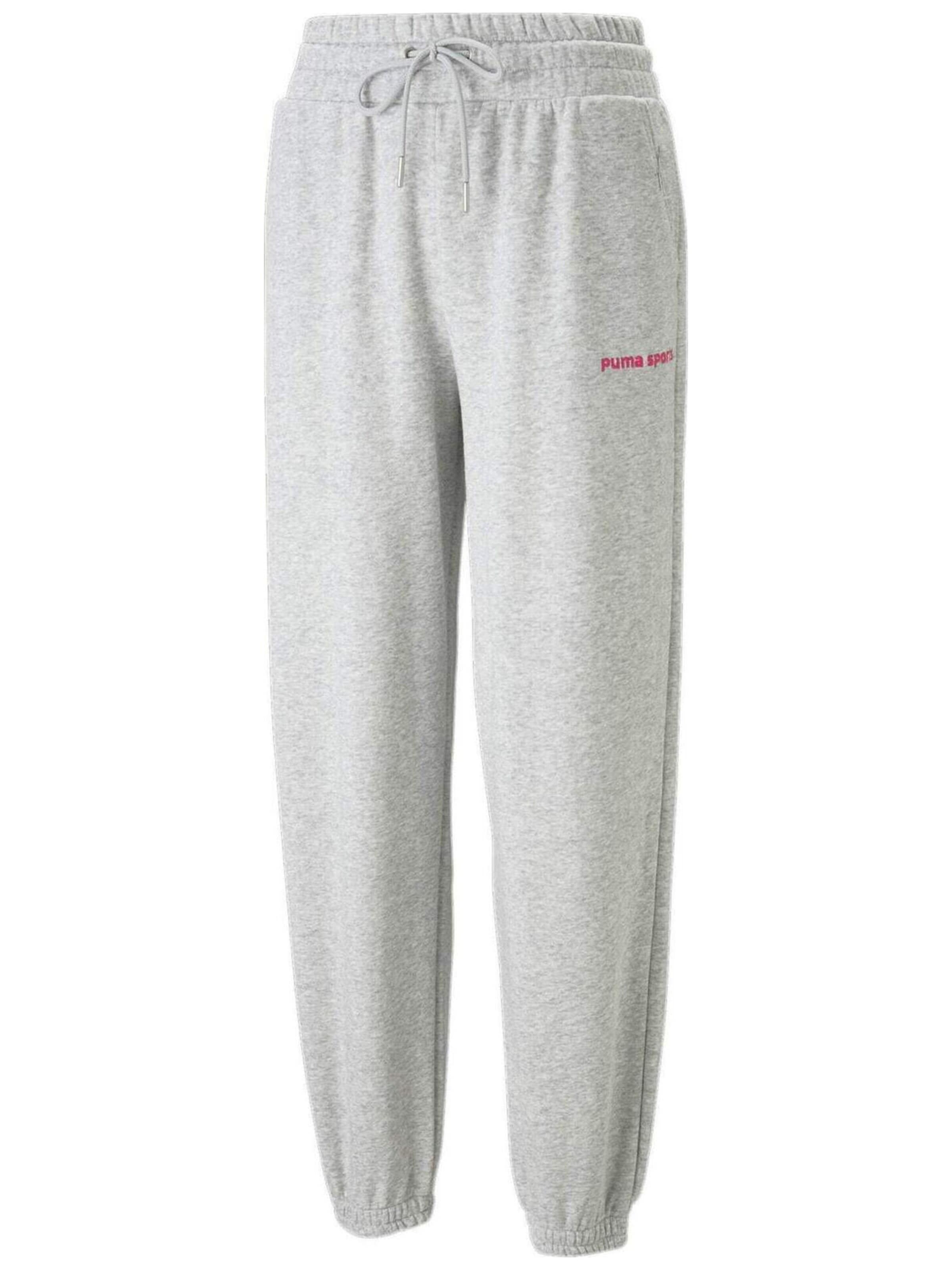 PUMA Regular Sports trousers 'Puma Team Sweatpants Tr' in Grey