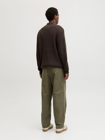 JACK & JONES - regular Pantalón chino 'Barrel' en verde