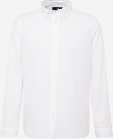 La Martina Regular fit Риза в бяло: отпред