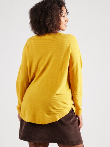 Pull-over 'CARNEWAIRPLAIN' ONLY Carmakoma en jaune
