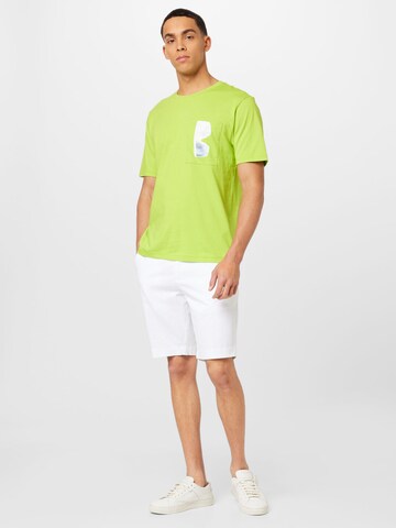 T-Shirt 'Vibes' BOSS Orange en vert