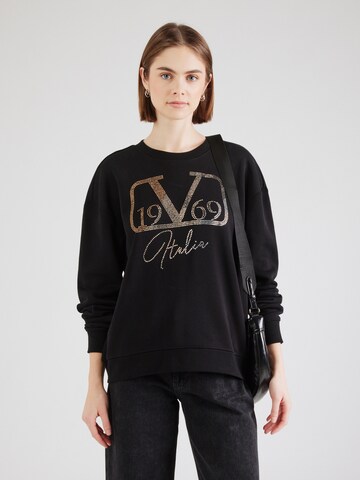 19V69 ITALIA Sweatshirt 'Bonnie' in Black: front