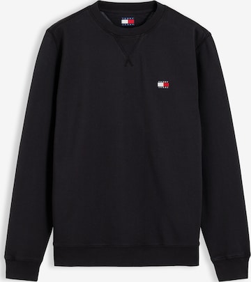 Sweat-shirt Tommy Jeans en noir : devant