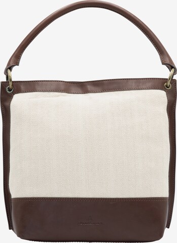 DreiMaster Maritim Shopper in Brown: front