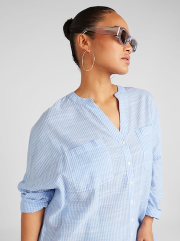 ONLY Carmakoma Blouse 'APELDOORN' in Blue