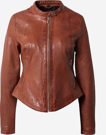 FREAKY NATION Between-Season Jacket 'Maily' in Brown: front