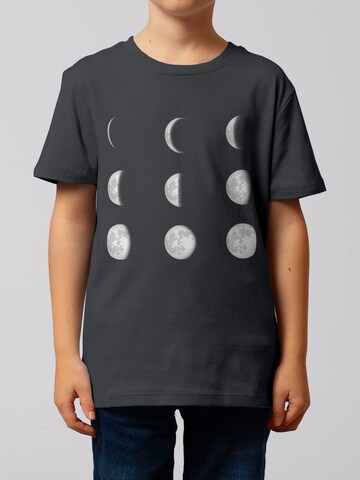 Maglietta 'Moonphases' di watabout.kids in grigio: frontale